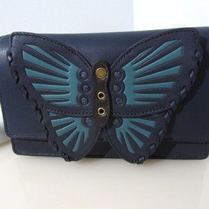 CONVERTIBLE COACH 2609 Belt Bag Butterfly Applique Fanny Pack Crossbody